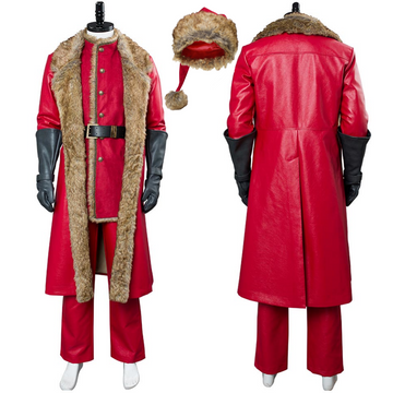 2018 Movie The Christmas Chronicles Santa Claus Outfit Cosplay Costume Halloween Carnival Suit